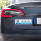 OLWP - Personalized Car Magnet - Blue